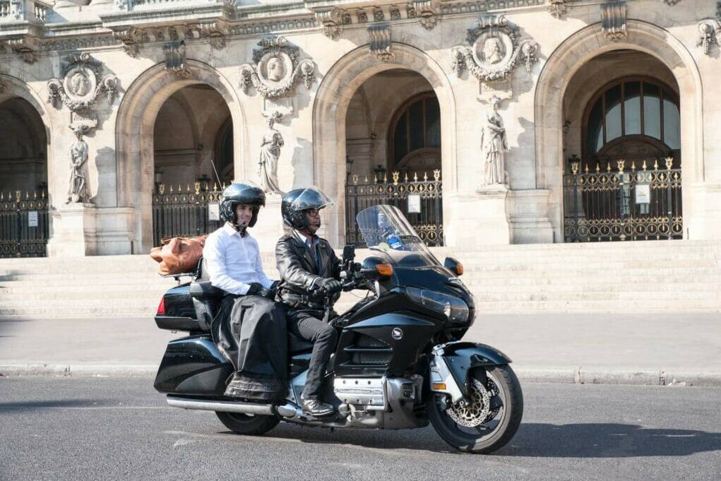 Taxi Moto Francilien TMF - Visiter Paris en taxi moto